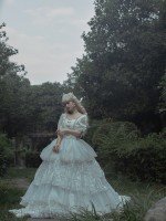 Snow Song Elegant Vintage Wedding One-piece Snow Song Elegant Vintage Wedding One-piece