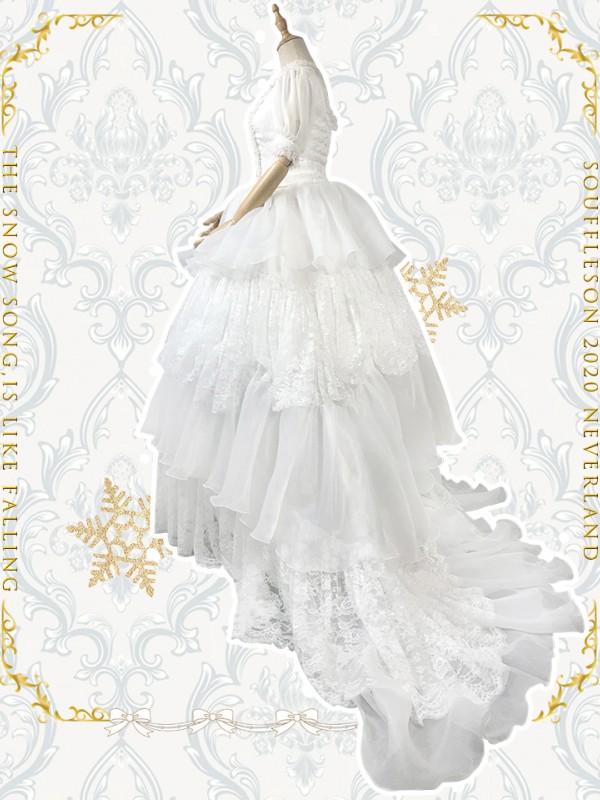 Snow Song Elegant Vintage Wedding One-piece Snow Song Elegant Vintage Wedding One-piece