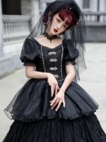 Snow Song Elegant Vintage Wedding One-piece Snow Song Elegant Vintage Wedding One-piece