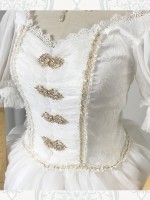 Snow Song Elegant Vintage Wedding One-piece Snow Song Elegant Vintage Wedding One-piece