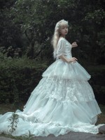 Snow Song Elegant Vintage Wedding One-piece Snow Song Elegant Vintage Wedding One-piece