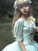 Snow Song Elegant Vintage Wedding One-piece Snow Song Elegant Vintage Wedding One-piece