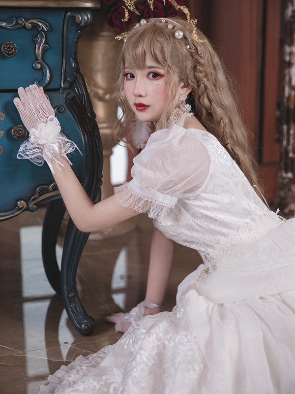 Snow-glow Bride One-piece Snow-glow Bride One-piece