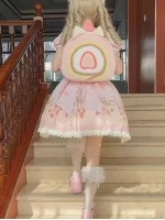 Strawberry Cake Roll Backpack Strawberry Cake Roll Backpack