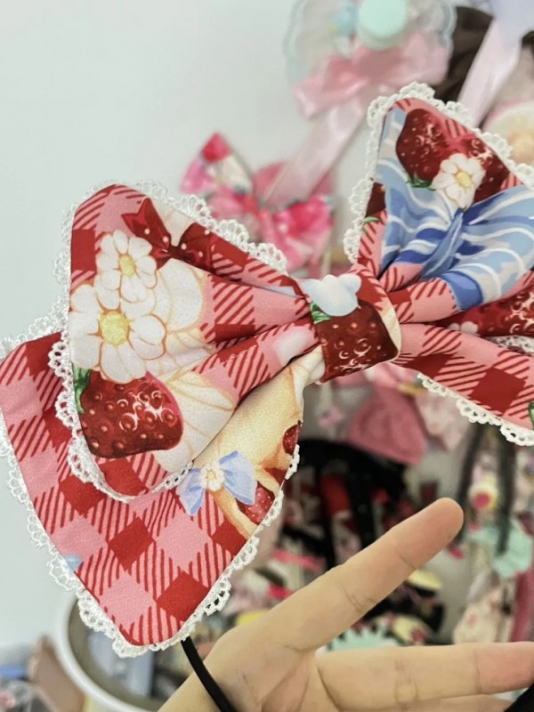【Strawberry rabbit】~Lolita dress~Summer bubble sleeve 【Strawberry rabbit】~Lolita dress~Summer bubble sleeve