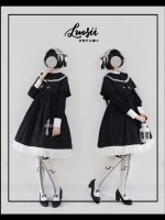 Sunday Gothic Nun Style One-piece