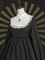 Sunday Gothic Nun Style One-piece