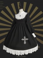 Sunday Gothic Nun Style One-piece