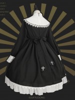 Sunday Gothic Nun Style One-piece