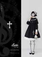 Sunday Gothic Nun Style One-piece