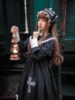 Sunday Gothic Nun Style One-piece