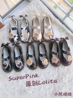 Superpink - Little Bear Kiki Lolita Shoes Superpink - Little Bear Kiki Lolita Shoes