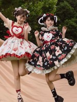 【Sweet Bear Head】~Lolita~Jumperskir & One-PLECE~summer 【Sweet Bear Head】~Lolita~Jumperskir & One-PLECE~summer