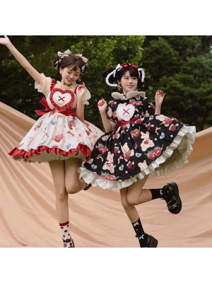 【Sweet Bear Head】~Lolita~Jumperskir & One-PLECE~summer