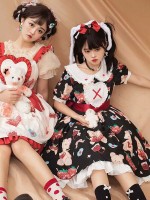 【Sweet Bear Head】~Lolita~Jumperskir & One-PLECE~summer 【Sweet Bear Head】~Lolita~Jumperskir & One-PLECE~summer