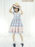 Sweet Cherry Deer Print Special Lolita Jumperskirt