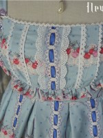 Sweet Cherry Deer Print Special Lolita Jumperskirt