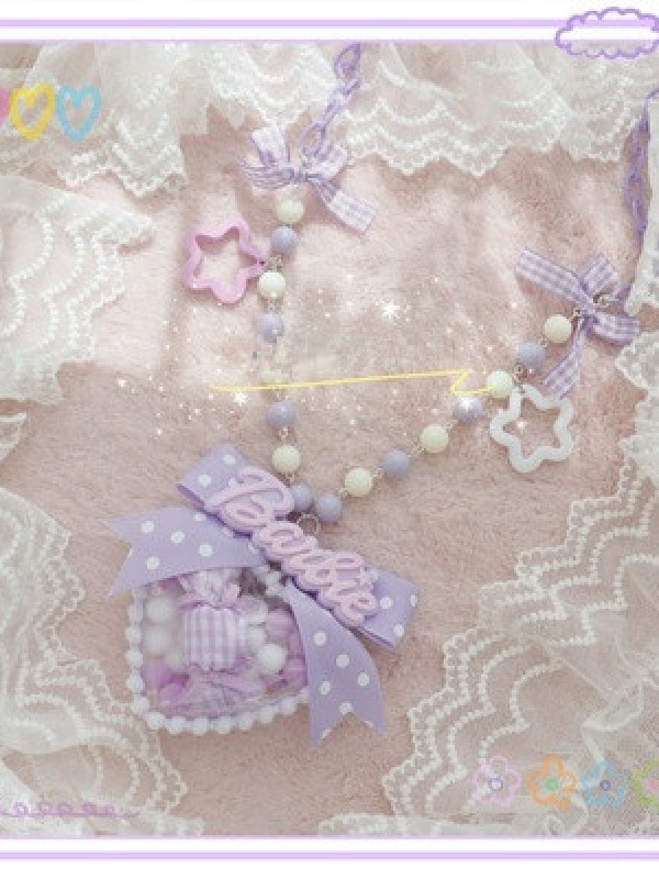 Sweet Lolita Heart-Shaped Necklace Sweet Lolita Heart-Shaped Necklace