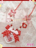 Sweet Lolita Heart-Shaped Necklace Sweet Lolita Heart-Shaped Necklace