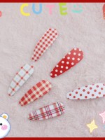 Sweet Lolita Red Hair Clips Sweet Lolita Red Hair Clips