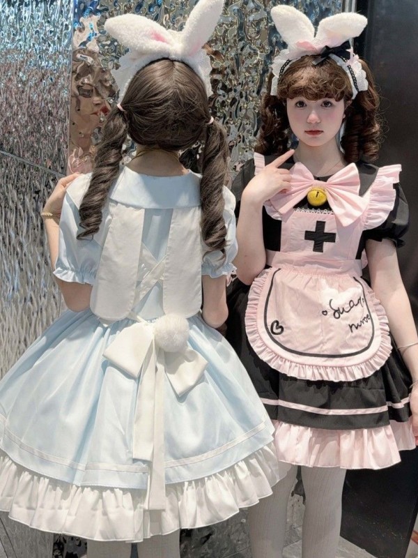 Sweetheart maid cute OP with apron Sweetheart maid cute OP with apron