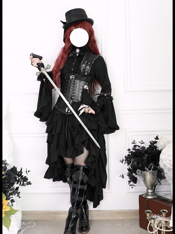 The Furious Yama Collaboration Van Helsing Gothic One-piece The Furious Yama Collaboration Van Helsing Gothic One-piece