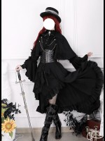The Furious Yama Collaboration Van Helsing Gothic One-piece The Furious Yama Collaboration Van Helsing Gothic One-piece