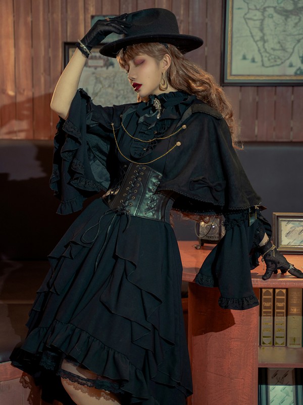 The Furious Yama Collaboration Van Helsing Gothic One-piece The Furious Yama Collaboration Van Helsing Gothic One-piece