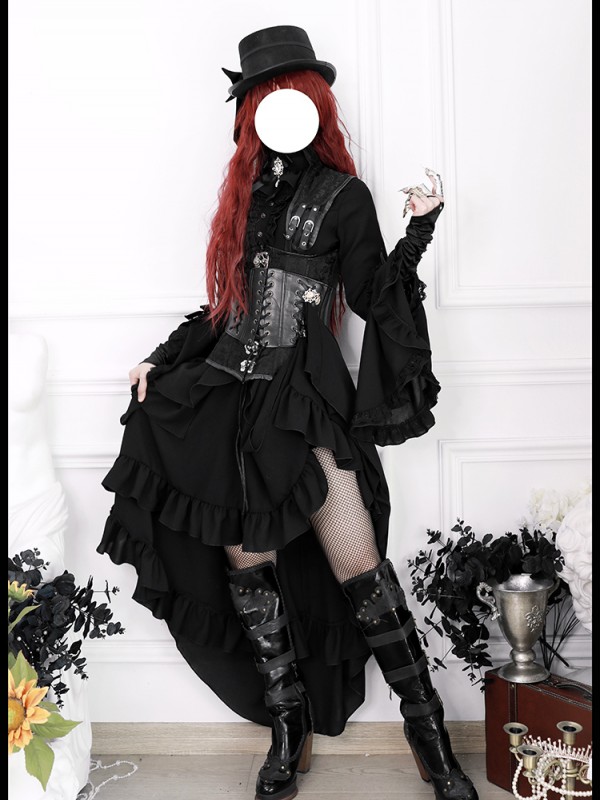 The Furious Yama Collaboration Van Helsing Gothic One-piece The Furious Yama Collaboration Van Helsing Gothic One-piece