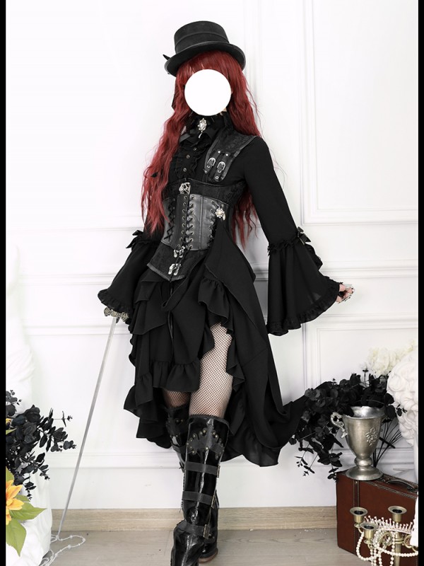 The Furious Yama Collaboration Van Helsing Gothic One-piece The Furious Yama Collaboration Van Helsing Gothic One-piece