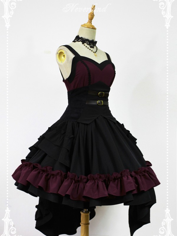 Dark Gothic The Night Of Seraph Lolita Jumperskirt Dark Gothic The Night Of Seraph Lolita Jumperskirt