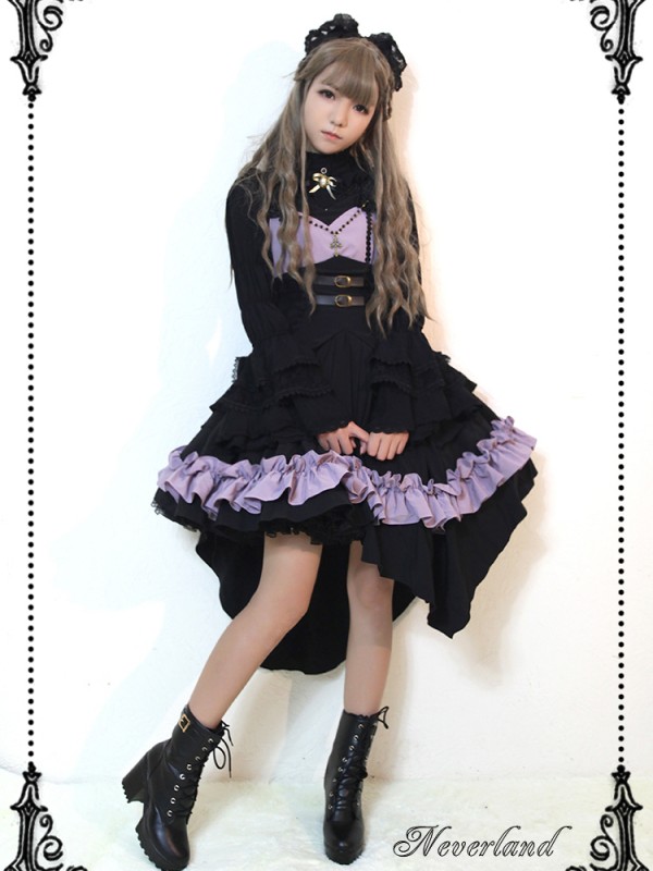 Dark Gothic The Night Of Seraph Lolita Jumperskirt Dark Gothic The Night Of Seraph Lolita Jumperskirt
