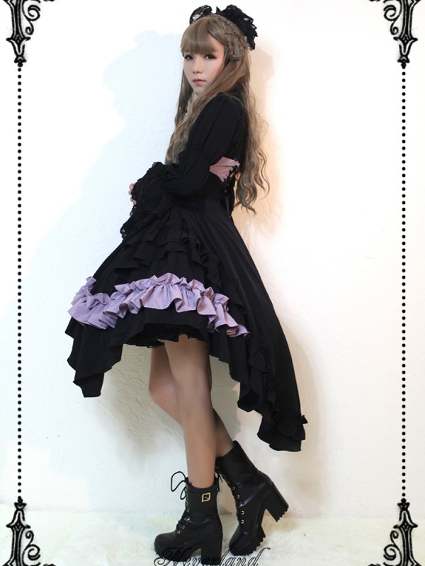 Dark Gothic The Night Of Seraph Lolita Jumperskirt Dark Gothic The Night Of Seraph Lolita Jumperskirt