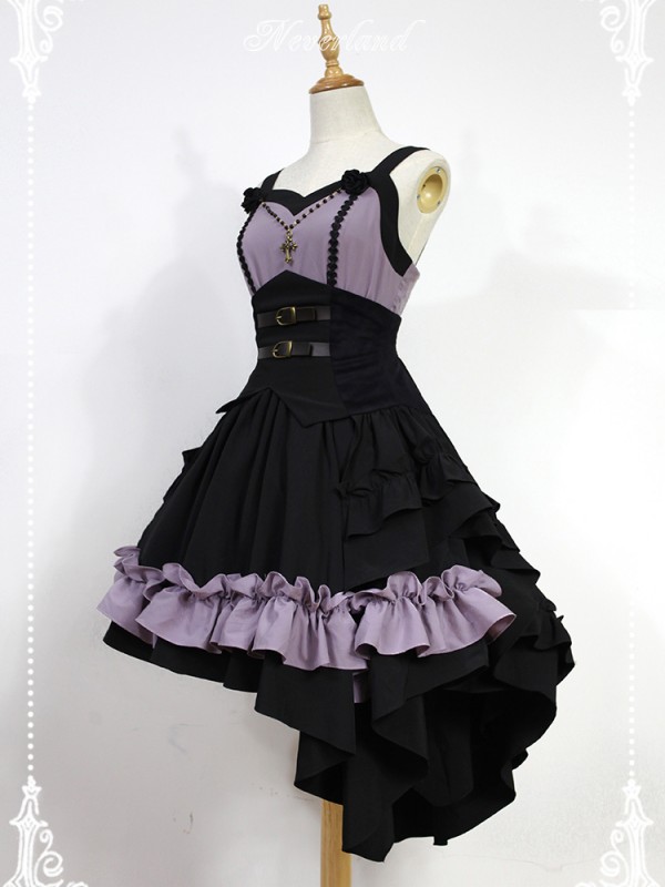 Dark Gothic The Night Of Seraph Lolita Jumperskirt Dark Gothic The Night Of Seraph Lolita Jumperskirt