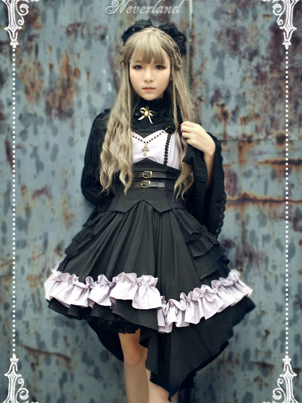 Dark Gothic The Night Of Seraph Lolita Jumperskirt Dark Gothic The Night Of Seraph Lolita Jumperskirt
