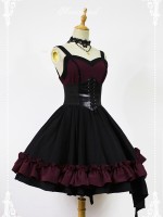 Dark Gothic The Night Of Seraph Lolita Jumperskirt Dark Gothic The Night Of Seraph Lolita Jumperskirt