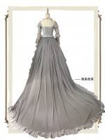 Three Degrees of Grey Bride Three-piece One-piece