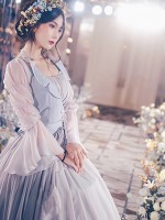 Three Degrees of Grey Bride Three-piece One-piece