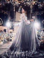 Three Degrees of Grey Bride Three-piece One-piece