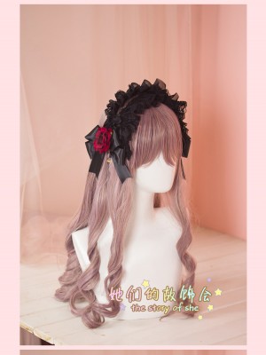 Three Layers Lace Bowknot KC