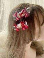 Translucent Candy Shape Hair Clips Translucent Candy Shape Hair Clips