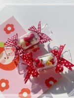 Translucent Candy Shape Hair Clips Translucent Candy Shape Hair Clips
