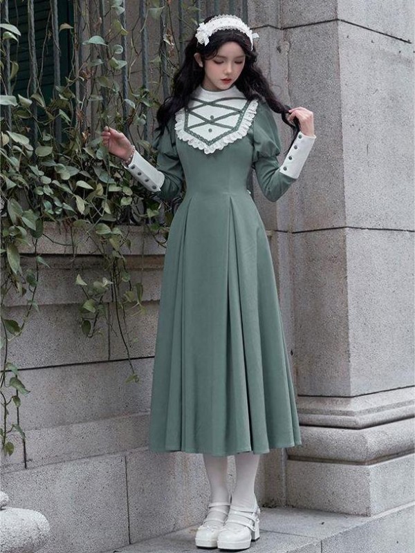 【Twilight Letter】~Lolita Onepiece~Big hemline~Spring models