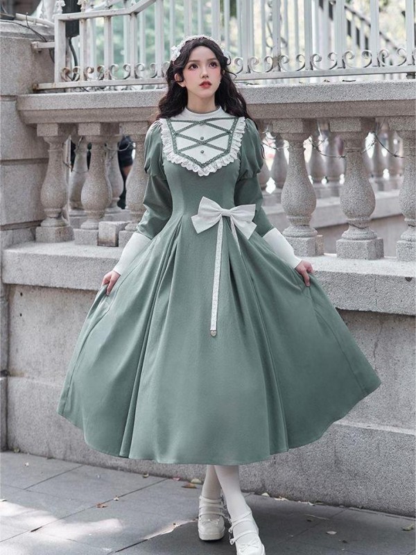 【Twilight Letter】~Lolita Onepiece~Big hemline~Spring models
