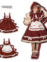 Urtto - Little Red Riding Hood Jumperskirt Urtto - Little Red Riding Hood Jumperskirt