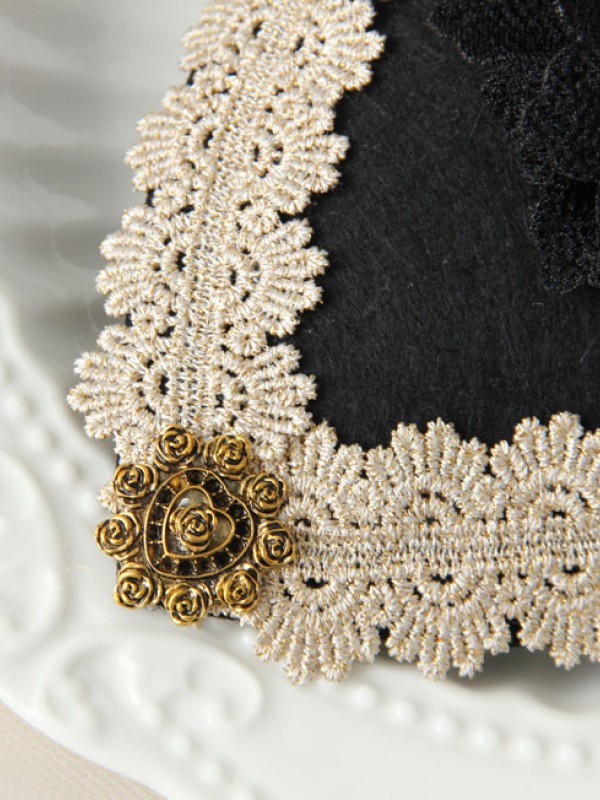 Vintage Tulle Bowknot Lady Mini Top Hat Vintage Tulle Bowknot Lady Mini Top Hat
