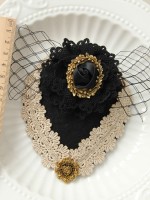 Vintage Tulle Bowknot Lady Mini Top Hat Vintage Tulle Bowknot Lady Mini Top Hat