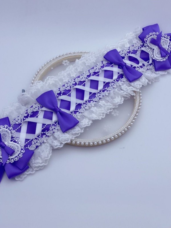 Violet Lolita Bow Hair Band Violet Lolita Bow Hair Band