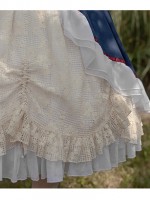 With Puji - Snow White Elegant One-piece With Puji - Snow White Elegant One-piece