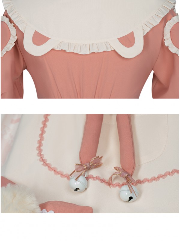 YINGLUOFU - Crown Cat One-piece YINGLUOFU - Crown Cat One-piece